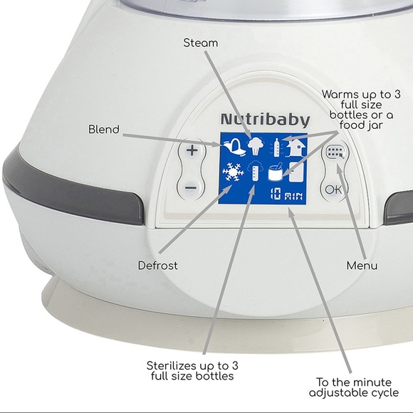 ⭐️HP⭐️NIB Babymoov Nutribaby 5in1 Baby Food Maker - Picture 6 of 15